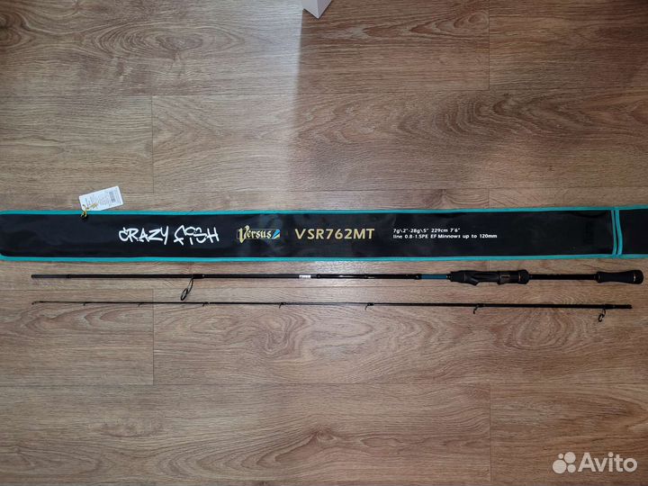 Спиннинг Crazy Fish Versus VSR762MT