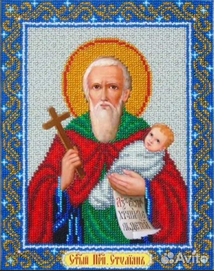 Вышивка иконы «Святой Стилиан Пафлагонский», набор