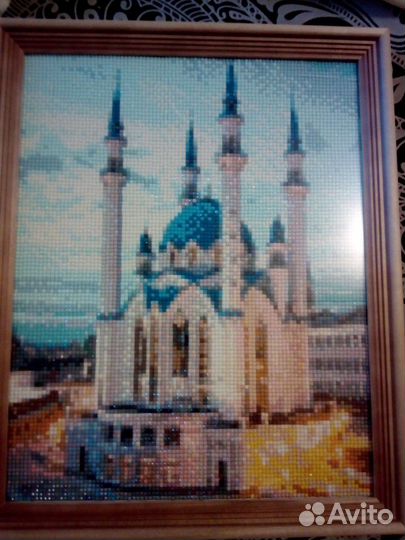 Картина.Мечеть.Алмазная мозаика