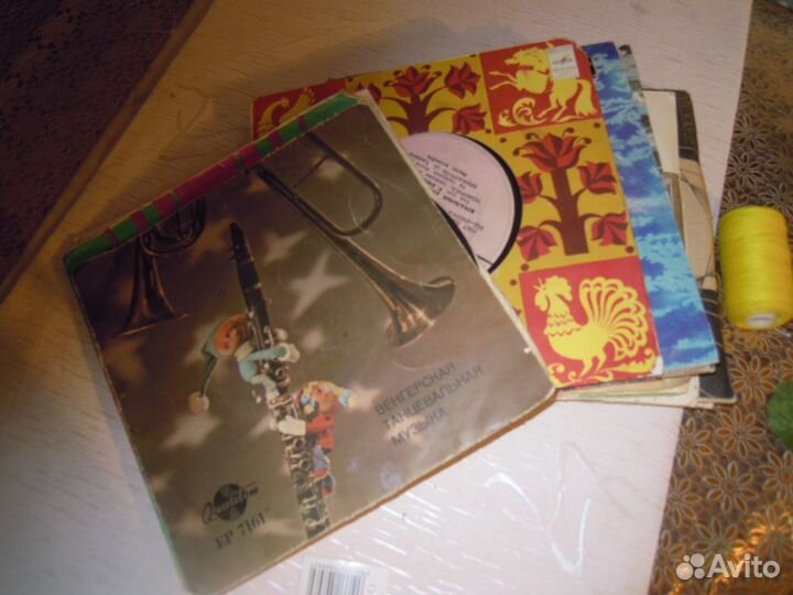 Грампластинки времен СССР