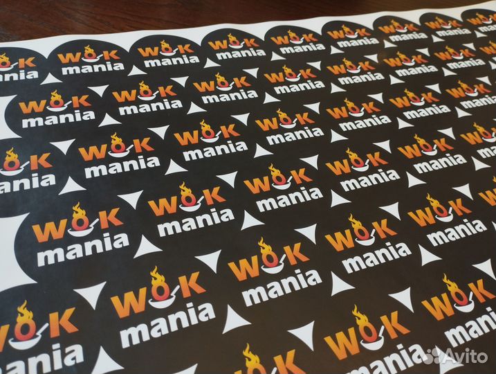 Цифровая печать этикеток, наклеек, стикеров