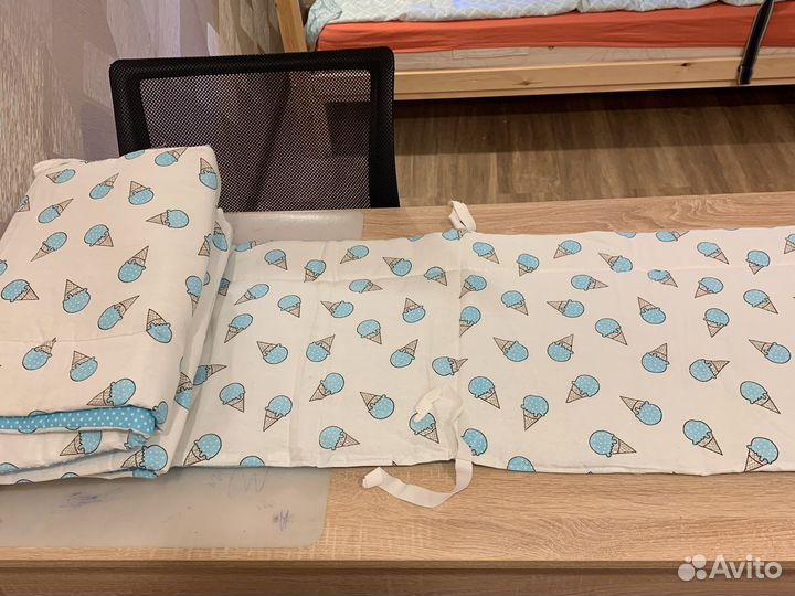 Бортики в детскую кроватку