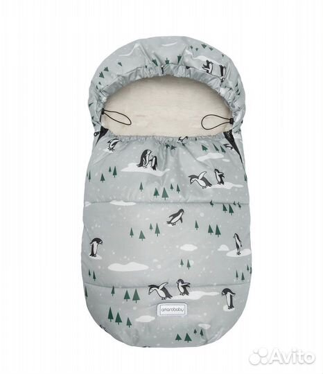Зимний теплый конверт amarobaby