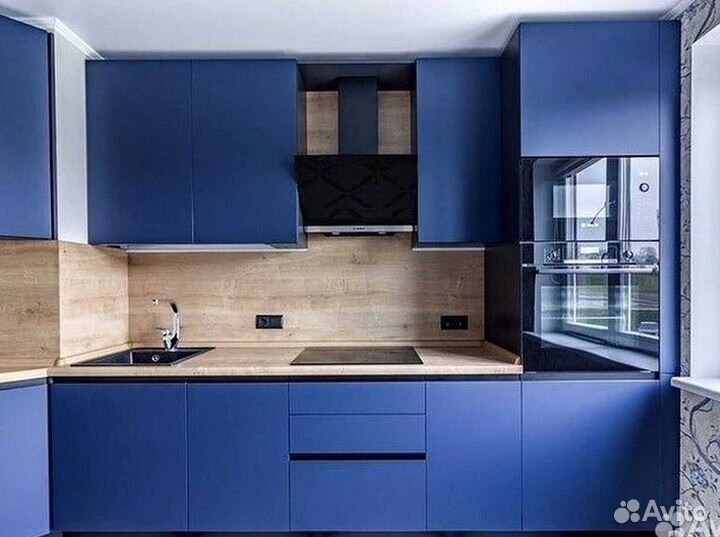 Современная кухня на заказ мдф фасады