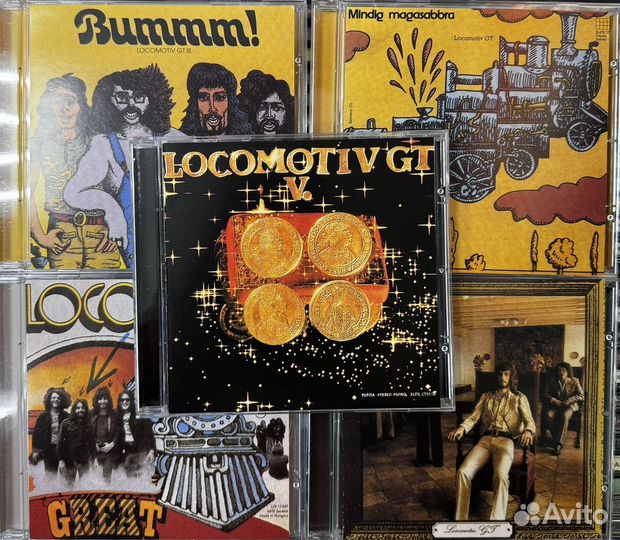 Cd диски с музыкой Locomotive GT