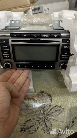 Магнитофон в santafe