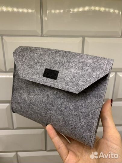 Фетровый чехол ручной работы для аксессуаров