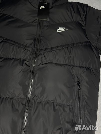 Пуховик nike windrunner