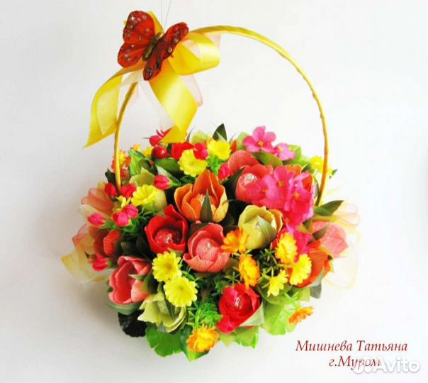 Букет из конфет