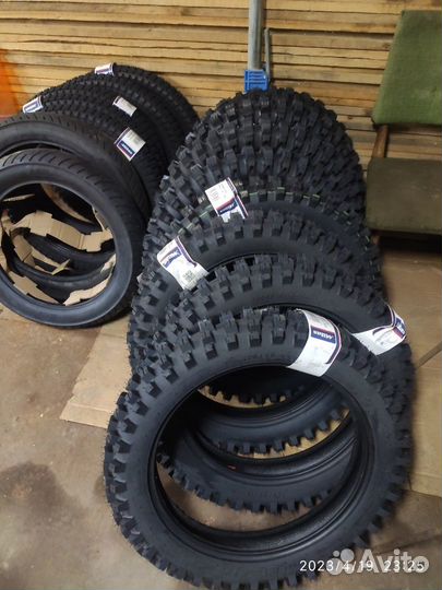 Mitas XT-754 120/90-18 Super Light 2023 зеленая