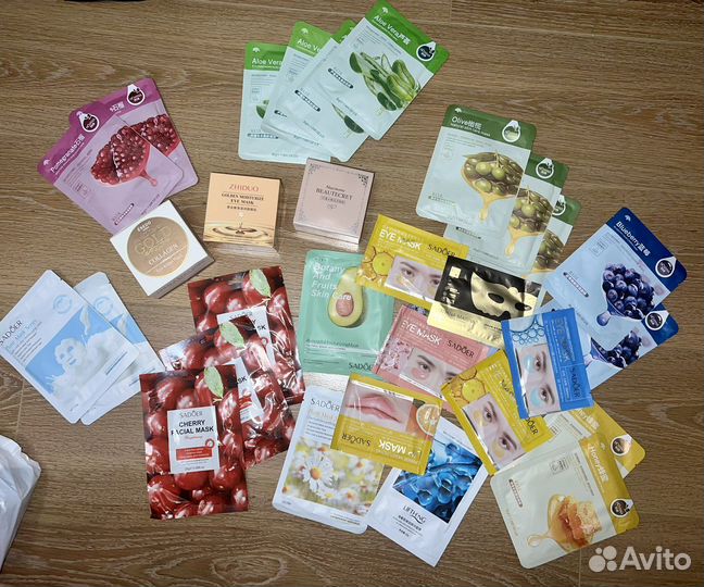 Маски, патчи новые набор