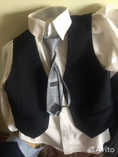 Галстук Silver Spoon для школы и новый ремень