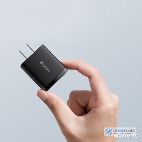 Зарядное устройство Xiaomi Baseus 20W US Black