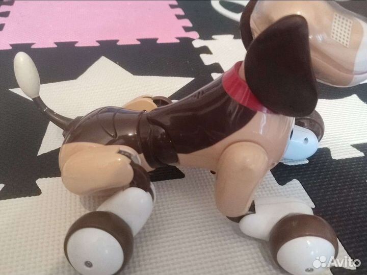 Игрушка робот собака зуммер на запчасти