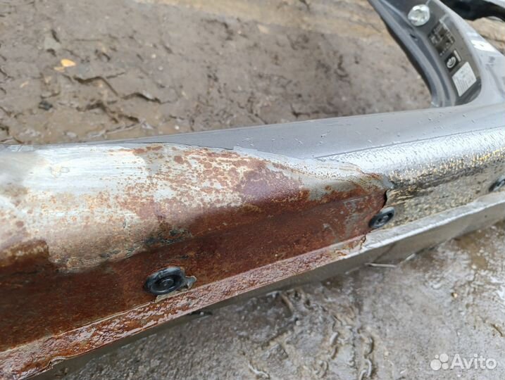 Б/У Б/У Порог со стойкой левый хетчбэк, есть