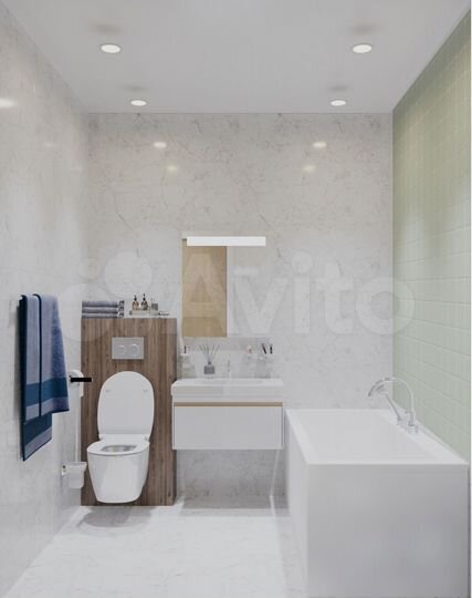 1-к. квартира, 46,1 м², 7/16 эт.