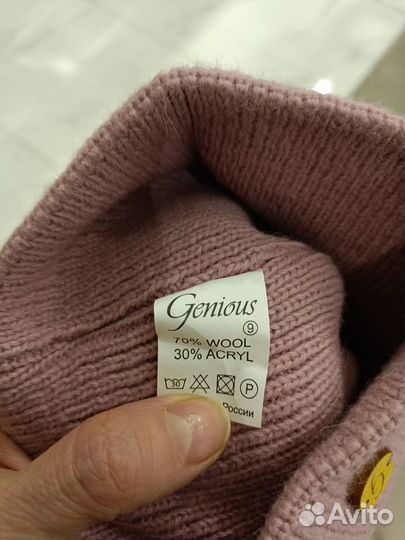 Шапка на девочку новая р 54-56