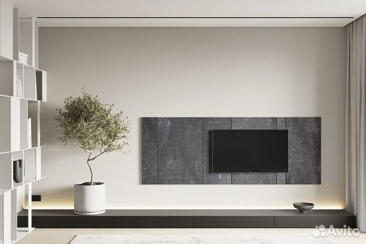 Подвесная тумба под тв