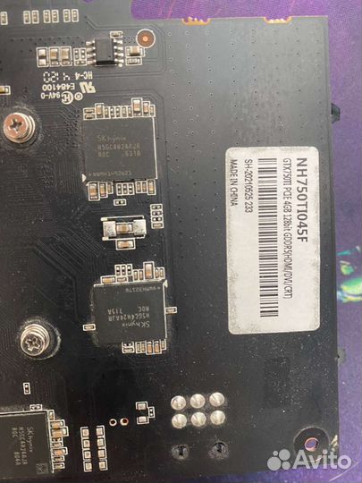 Видеокарта gtx 750 ti 4gb