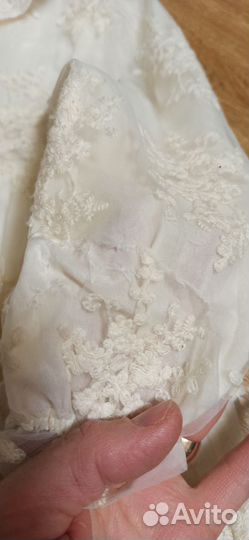 Платье кружевное zara 80-86