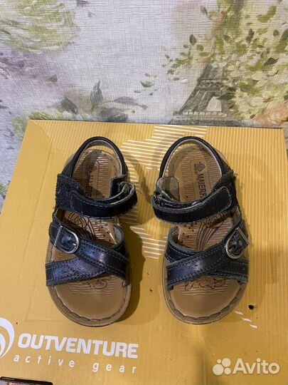 Сандалии нат. кожа для мальчиков 26