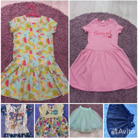 Юбки, платья