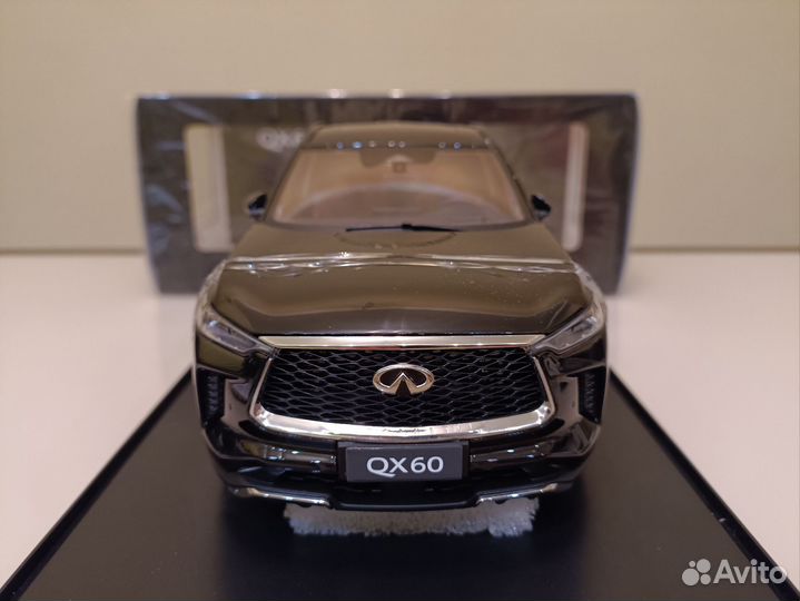 Infiniti QX60 II (21-24г) Черный 1:18