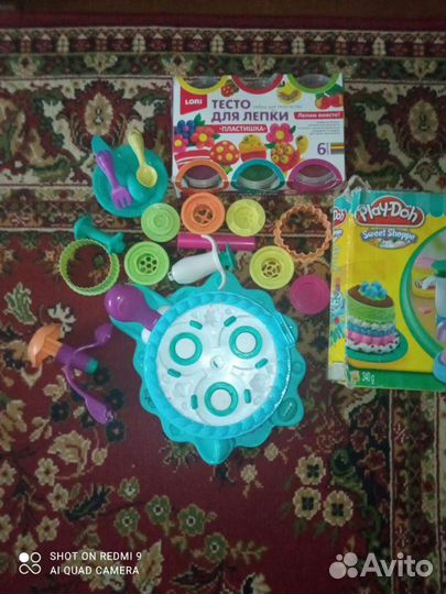 Игровой набор фабрика тортов. Play Doh