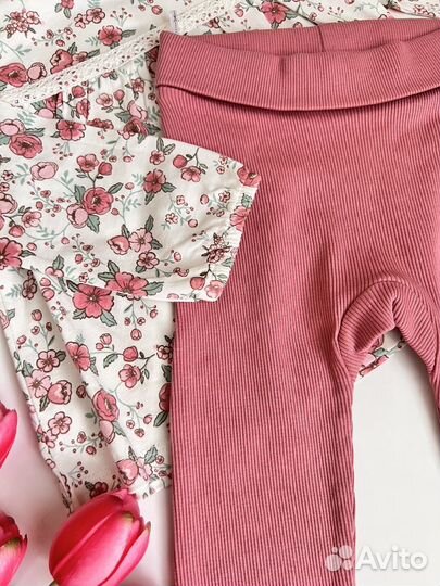 Комплект костюм 3в1 C&A 50 56 68 лето