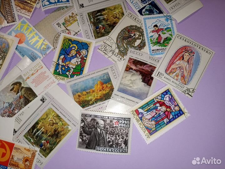 СССР, монголия 1975.Третьяк/ Галерея, Ленин, #53