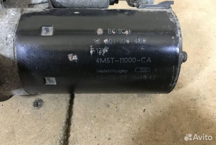 Стартер Ford Focus 2 / S-Max 2.0