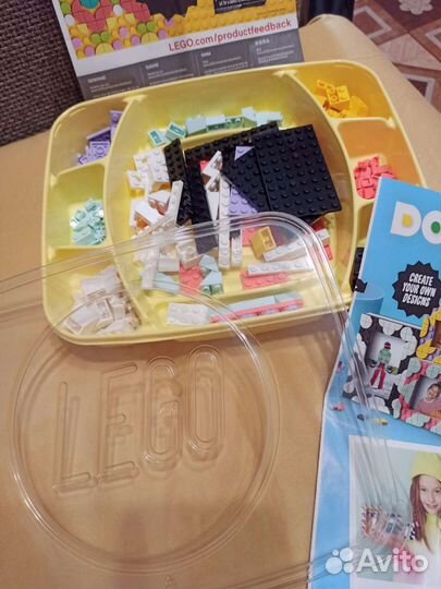 Lego dots и чемодан для лего