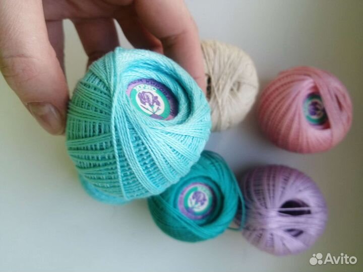 Нитки для вязания новые