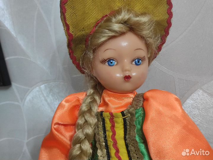 Кукла СССР на чайник, самовар