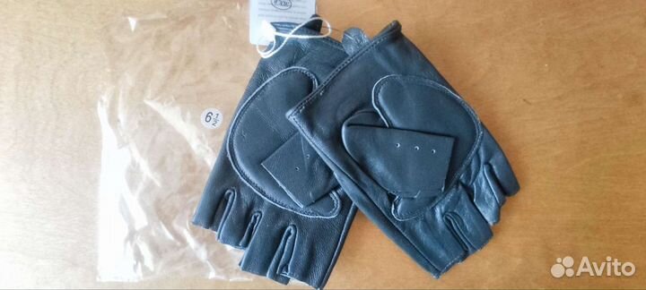 Женские перчатки с открытыми пальцами, новые