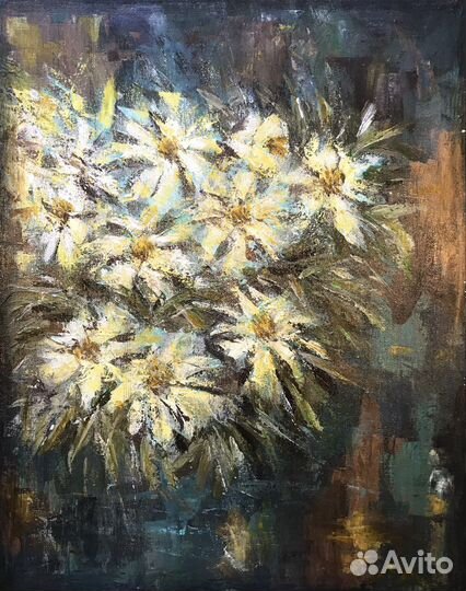 Картина акрилом на холсте