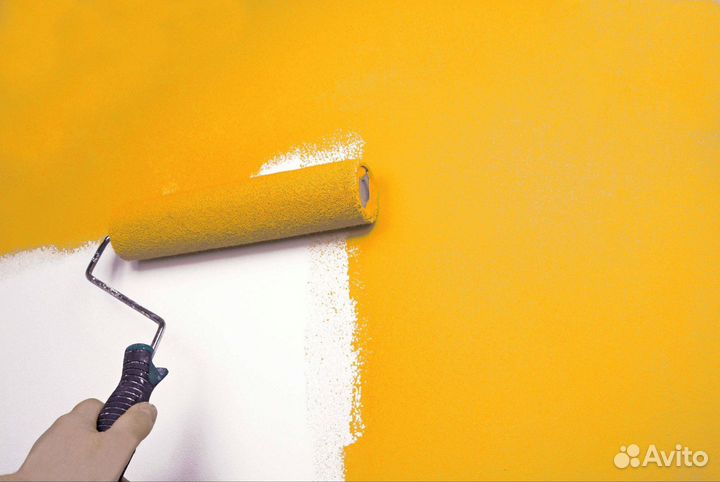 Покраска стен и потолков