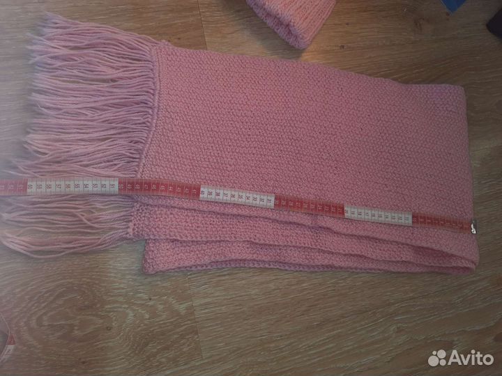 Комплект шапка шарфик