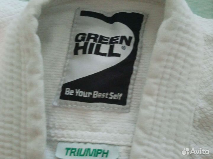 Кимоно для дзюдо green hill