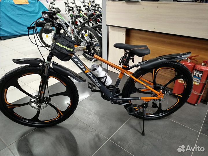 Велосипед на литье