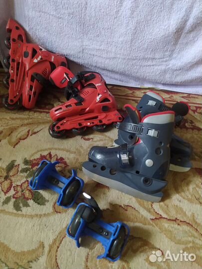Коньки Ролики р.30-33