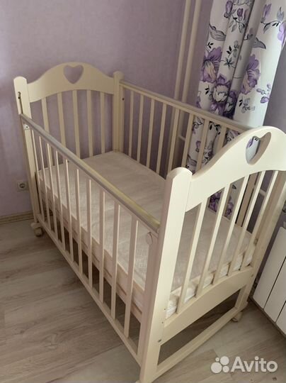 Детская кроватка можга красная звезда