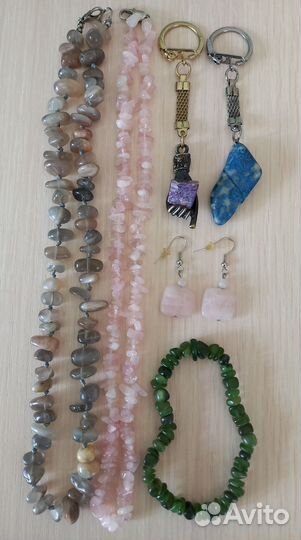 Кулоны, бусы, природный камень