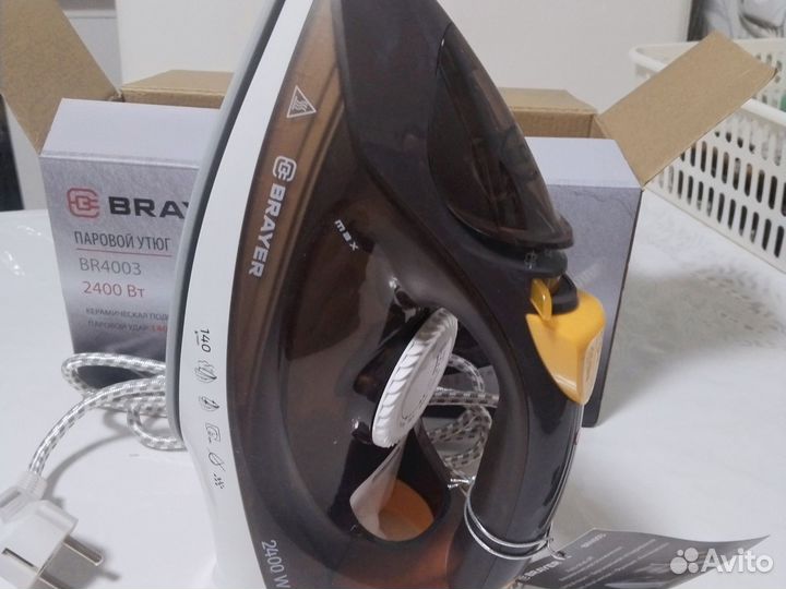 Паровой утюг brayer