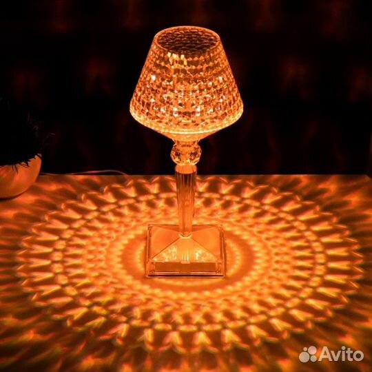 Настольная лампа с пду 'Джентис' LED 16 цветов USB