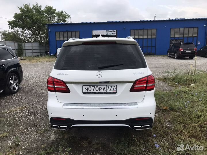 Рестайлинг Mercedes GLS AMG 63