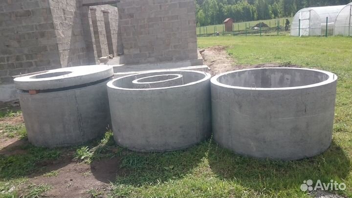 Жб Кольца колодцев, септики под ключ