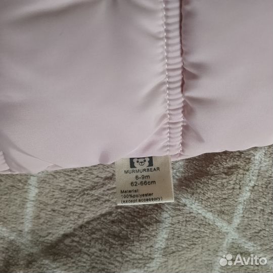 Зимний комбинезон для девочки