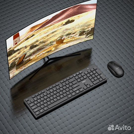 Беспроводной комплект клавиатура + мышь hoco GM17