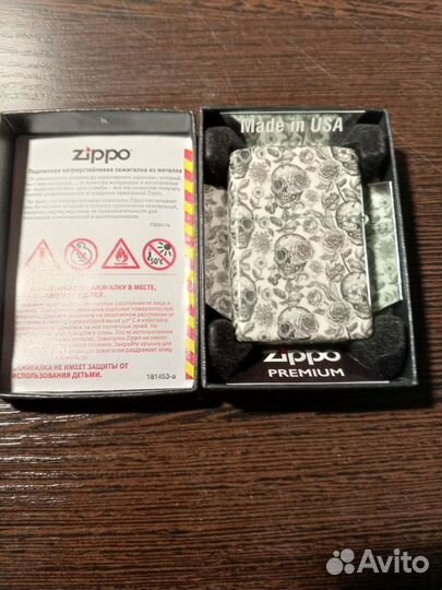 Зажигалка Zippo Skeleton Design 49458